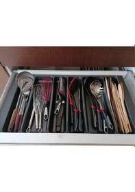 Resim Gri Renk Çekmece Içi Kepçelik 75x49 Cm 70x40 Ölçülerine Kadar Kesilebilir Gri 