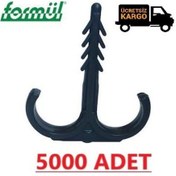 Resim Kılçık Kelepçe Mobil Boru Sabitleme Kelepçesi Yere Tespit 5000 Ad 