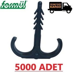 Resim Kılçık Kelepçe Mobil Boru Sabitleme Kelepçesi Yere Tespit 5000 Ad 