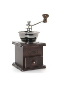 Resim Büro Ev Ofis Mutfağı İçin Ahşap Yapım Öğütücü Kahve Değirmeni Diğer 