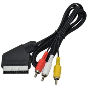 Resim 3 Rca Kablo Scart Rca Scart Lale Kablo 