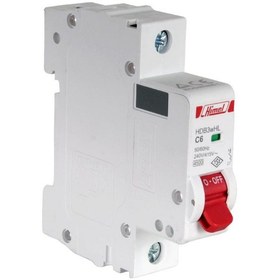 Resim Himel 1x6A 4.5kA C Eğrisi Otomatik Sigorta 