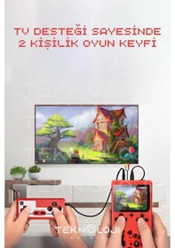 Resim 400 Oyunlu Mini i Gameboy Oyun Konsolu Gamebox Kollu i 