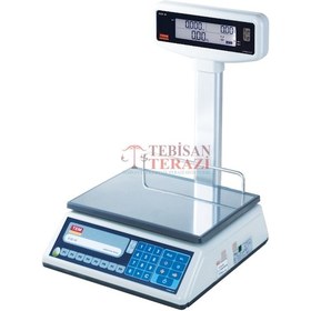 Resim Ege Lcd T Boyun 15 KG x 2 - 5 Gr Fiyat Hesaplamalı Terazi 