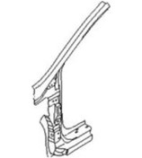 Resim Esse Otomotiv Elantra 11-16 Ön Sol Direk Sacı Kaporta Dış - MBS-711103XA00 - 71110-3XA00 