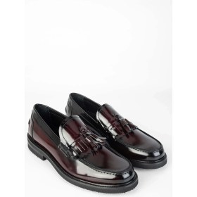Resim Tamer Tanca Erkek Deri Bordo Açma Loafer Ayakkabı 285 3752 Erk Ayk SK23/24 Bordo Acma 