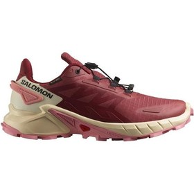 Resim Salomon Supercross 4 Gtx W Kadın Koşu Ayakkabısı-27093-kırmızı Kırmızı 