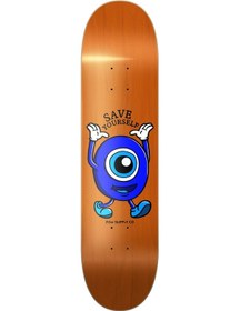 Resim Pow Supply Co 8,50 Nazar Kaykay Tahtası Turuncu 