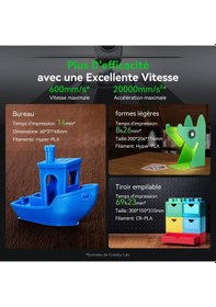 Resim Creality Ender 3 V3 Plus 3d Yazıcı 2024'te Yeni 600 Mm/sn Tam Metal Gövde Yükseltilmiş Ekstruder Hızlı Değiştirilebilir Nozul Yeni Profesyonel Oyuncular, Eğitim Endüstrisi Vb. İçin Büyük Baskı Boyutu 