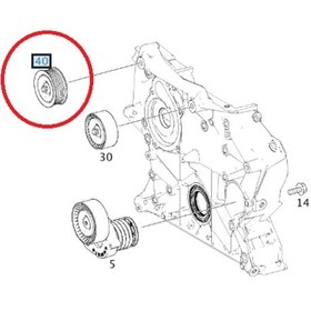 Resim Mercedes W164/204/211/212 Gergi Bilyasi - 0002021619 406577952 