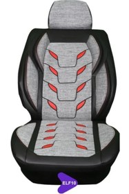 Resim K-Design ELFİNA MODEL KOLÇAKLI KOLTUK KILIFI KIRMIZI GÖZ ELF10 