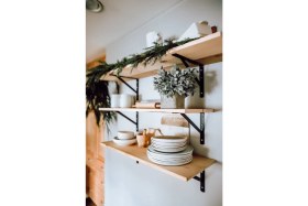 Resim Beasym Ağır Yük Raf Altı Ayak Raf Tutucu Destekli L Demir 33 x 50 cm Siyah Montaj Aparatı Beyaz (2 Adet) 