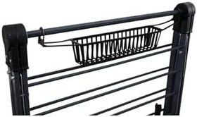 Resim SEYFİKİRTASİYE Zırhlı Borulu Sağlam Çamaşır Kurutmalığı AR-132, Gri, 45 kg Kapasitesi 