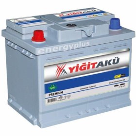 Resim Yiğit 12v 60 Ah 60ah Amper Akü Ters Kutup 540a En Cca 