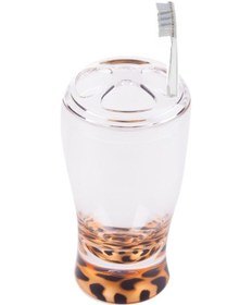 Resim Bosphorus Sia Diş Fırçalık Leopar Desenli Akrilik Model Diğer 