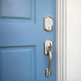 Resim Aesco FE285 Cam 619 Fla Rh Camelot Alt Yarısı Ön Giriş Sapları, Sağ Kollu, Nikel Saten 