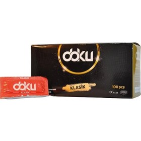 Resim Doku Klasik Kayganlaştırıcı Prezervatif 100'lü 