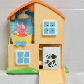 Resim Tomy Toomies Peppa Evi Banyo Oyun Seti 73415 