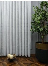 Resim Evdepo Home Kullanıma Hazır Şantuk Tül Perde 