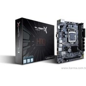Resim TURBOX WORKPROF R H110 1151P DDR4 SES GLAN HDMI/VGA SATA3 USB3.0 ATX Anakart (6.7.Nesil) 