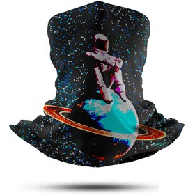 Resim MİKİ STORY Astronot Bandana Boyunluk Outdoor Motosiklet Buff BNDNMDL1 