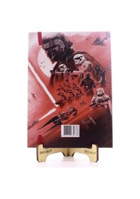 Resim Home Dekor Hediye Lastikli Çizgisiz Sert Kapak Star Wars Defter Hdh75 
