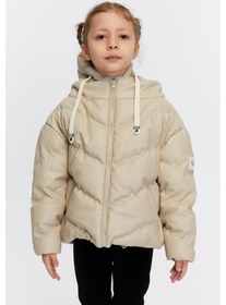 Resim Benitto Kids Kız Çocuk Şişme Mont 51320 Bej 