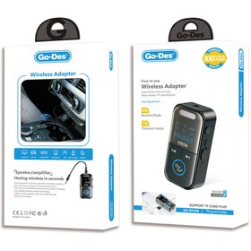 Resim Go Des GD-BT208 Tak Çalıştır 4in1 Wireless Adaptör V5.3 - Siyah 