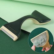 Resim İki Taraflı Tüy Toplama Fırçası Taşınabilir Evcil Hayvan Tüyü Temizleyici El Fırçası Tüy Toplama Kıyafet Tüy Tıraşı Halı Fırçası 