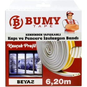 Resim Kapı ve Pencere Izolasyon Bandı - Beyaz 