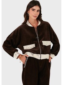 Resim Via Dante Bayan Ceket 69143940 Kahve Kahve 