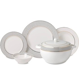 Resim Korkmaz Perla Collection 60 Parça Yemek Takımı A8362 
