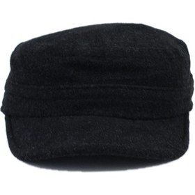 Resim Şapkadan Castro Şapka Yün Outdoor Kasket Kışlık Kep Kastro Siyah Kasket40 Siyah - Gri 