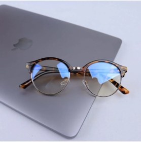 Resim LOOKUP NEW Mavi Işık Korumalı Gözlük Optik Uyumludur Unisex Anti Light Imaj Ce Belge Dikdörtgen Vintage 