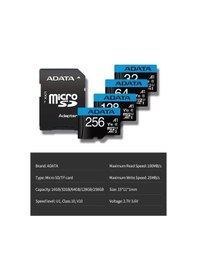 Resim Geeroyoo Adata 256gb Micro Sd Kart Araç Kamerası Ve Ev Güvenlik İçin Uhs-ı U1, 1080p Hd, Hızlı Tf Kart Jzr-gy 