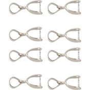 Resim Explosion1 100 Adet Bulgular Kefalet Konnektörü Balya Çimdik Toka Kolye (Gümüş) (Yurt Dışından) 