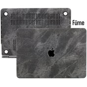 Resim Füme Macbook Air Kılıf 13 Inç A1369 A1466 Ile Uyumlu 2017 Yılı Öncesi Fabric01 McStorey