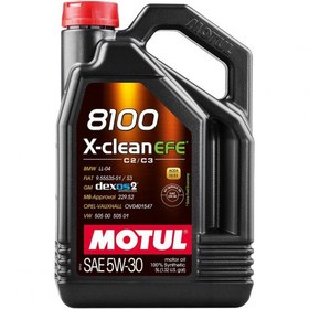 Resim MOTUL 8100 X-CLEAN EFE 5W30 5 LT 