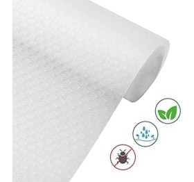 Resim Storemax (45CM x 10METRE) Şeffaf Kaymaz Dolap Içi Çekmece Raf Örtüsü Çekmece Astarı Raf Astarı 