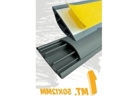 Resim Hakay Kendinden Yapışkanlı Kablo Kanalı, 50X12MM 1 Metre Uzunlukta 