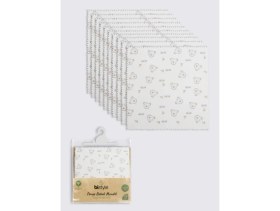 Resim Mey Ithalat® Koala 20X20 10'lu Penye Mendil 90165 Ekru 