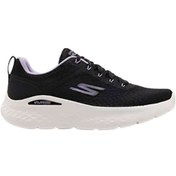 Resim Skechers Go Run Lite 129423-BKPR Kadın Spor Ayakkabı Siyah 