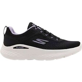 Resim Skechers Go Run Lite 129423-BKPR Kadın Spor Ayakkabı Siyah 