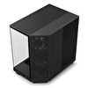 Resim Nzxt H Series H6 Flow CC-H61FB-01 3 x 1 20 MM Atx Oyuncu Kasası Siyah 
