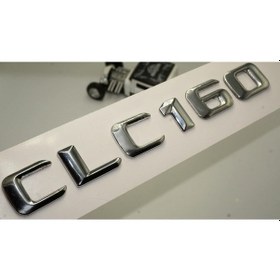 Resim Benz Clc 160 Bagaj Krom Metal 3m 3d Yazı Logo Uyumlu 