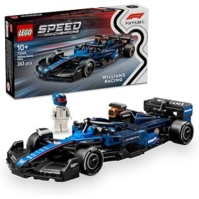 Resim LEGO® Speed Champions Williams Racing FW46 F1® Yarış Arabası 77249 - 10 Yaş ve Üzeri Çocuklar için Yaratıcı Oyuncak Yapım Seti (263P) 