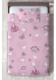 Resim Mekta Home Bebek Ve Çocuk Odası Sesekli Kelebek Desenli Yatak Örtüsü Renkli 