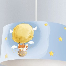 Resim instababyrooms Çocuk Odası Dijital Baskılı Dekoratif Sarkıt Avize Model 1353 