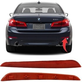 Resim Gkl Bmw 5 Serisi Arka Tampon Reflektörü Sağ Bmw G30 2017- 