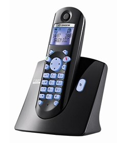 Resim D32 Siyah Dect Telefon 